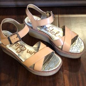 SAM EDELMAN PLATFORM SANDALS